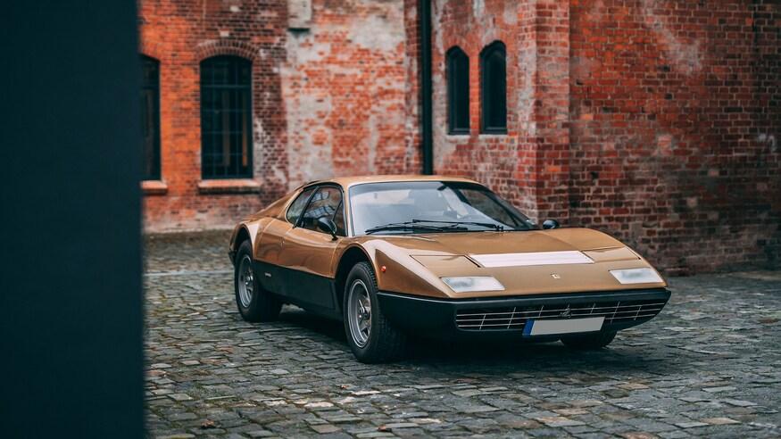 不止红色旋风稀有的金色法拉利365gt4bb