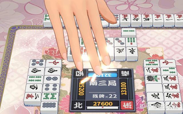 神抽狗的最爱三分钟带你解读日本麻将中立直棒的玄学