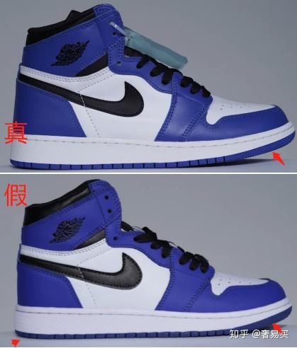 奢侈品鉴别：飞人乔丹Air Jordan 1 Retro High OG BG运动鞋真假