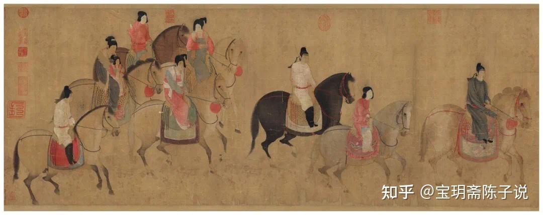 虢国夫人游春图：大唐丽人的生命瞬间》 - 知乎