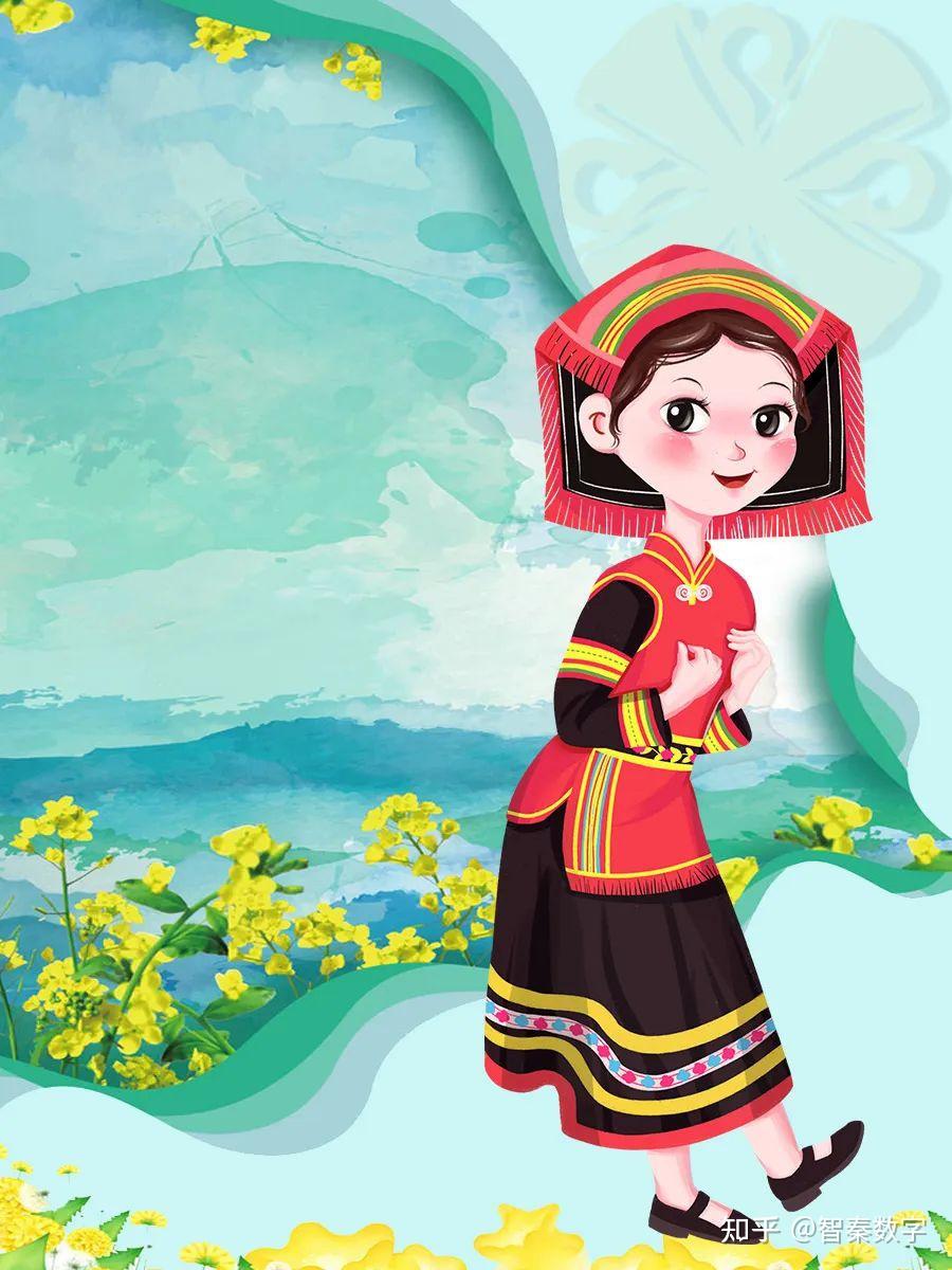 瑶族文化绘画图片