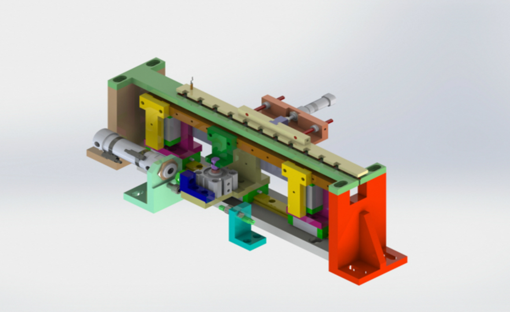 弹簧如何与卡扣进行组装?送料机构的结构组成