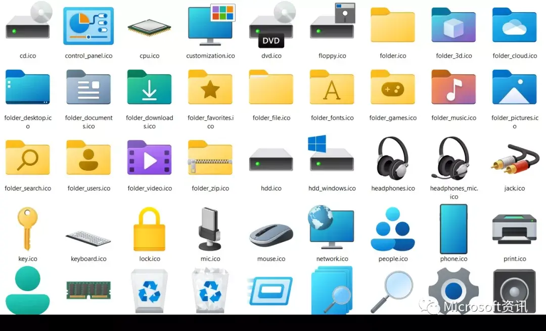 全新图标来袭!微软 Windows 10 此电脑、回收站和控制面板等换新颜! - 知乎