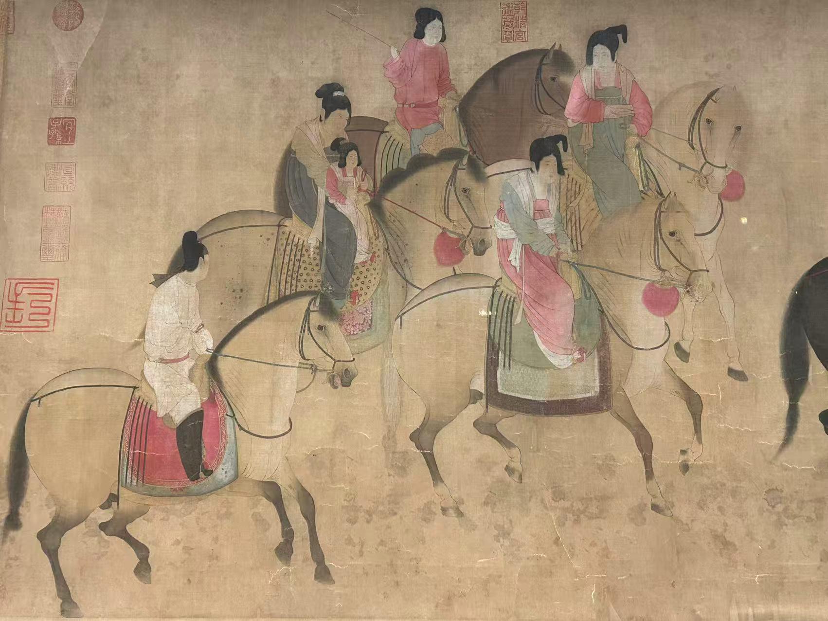 【博物馆展览】辽宁省博物馆《诗画中国：虢国夫人游春图》21展厅 - 知乎
