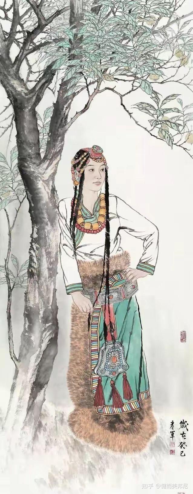 当代实力派画家宋彦军,他创作的工笔人物青春靓丽引领时尚民族范