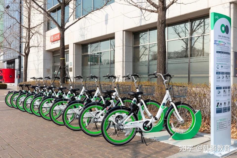 韩国留学交通指南超便捷的地面交通韩国公交车和共享单车
