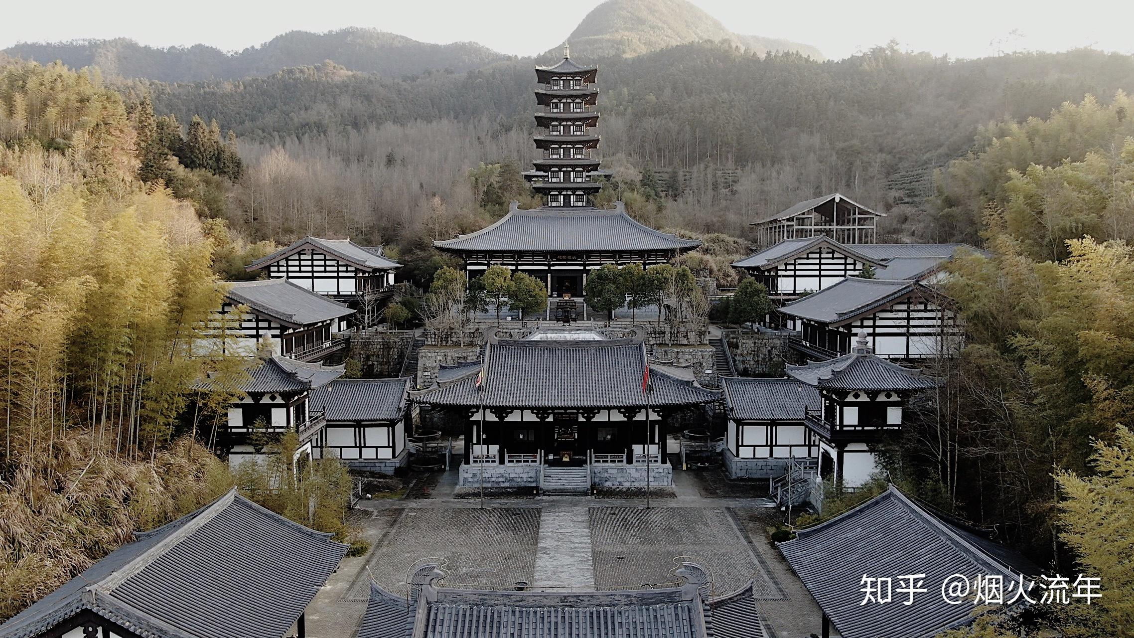 寻游梓路寺徽州黄山宏村塔川边的冷门小众古寺庙