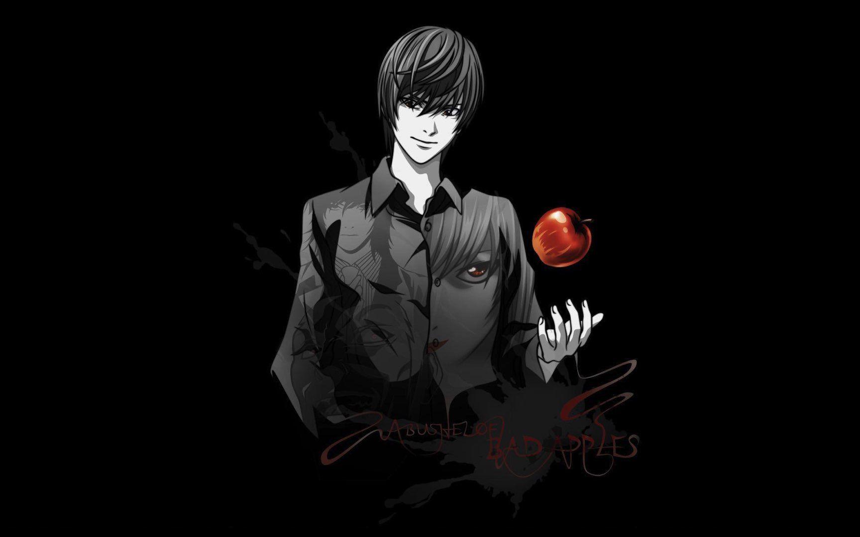 请问有没有关于动漫死亡笔记的图片推荐? - 知乎