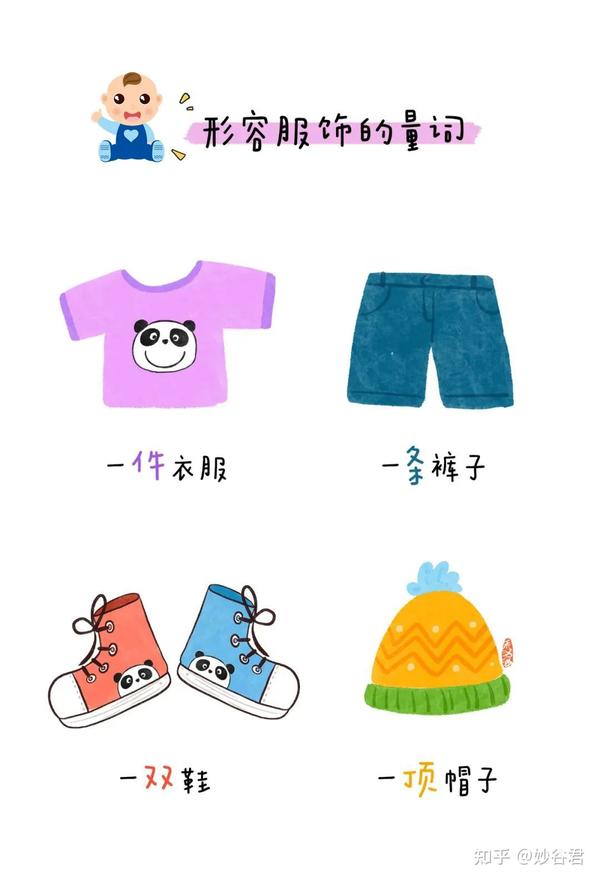 量词知多少 | 幼儿园小朋友的常用量词图鉴 - 知乎