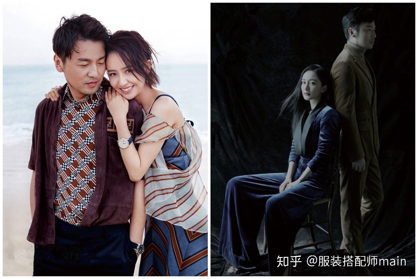 在剧里和杂志大片里合作过多位女神的雷佳音,其实跟剧外的老婆翟煦飞