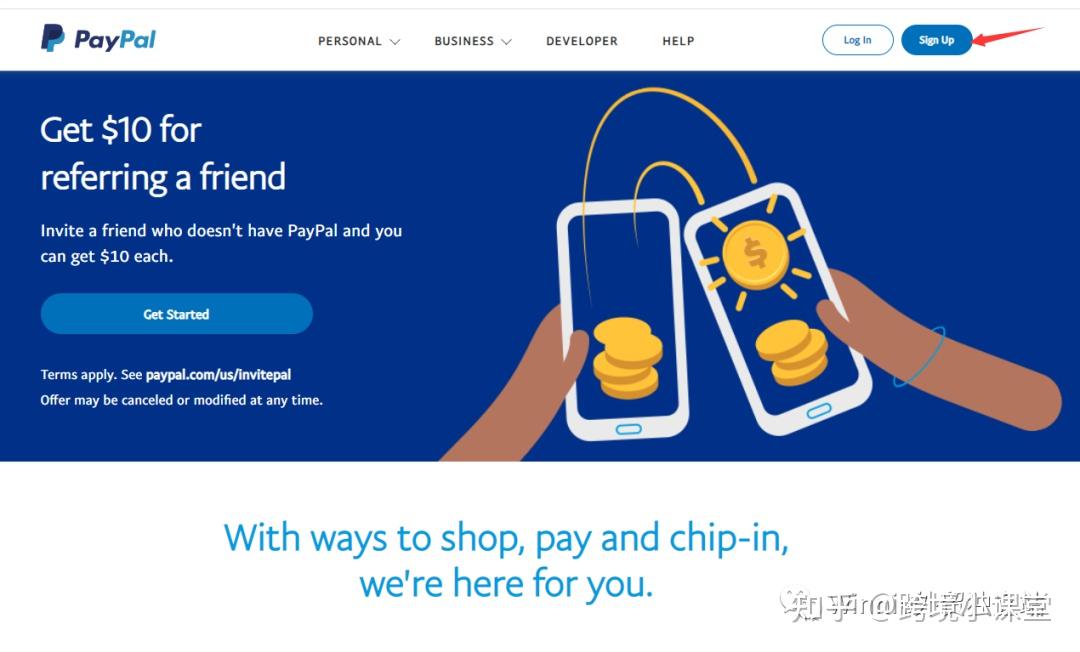 中国怎么注册美国paypal