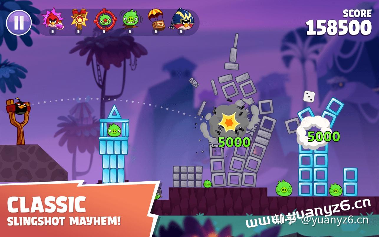 愤怒的小鸟重制版 angry birds reloaded for mac(经典的休闲游戏)