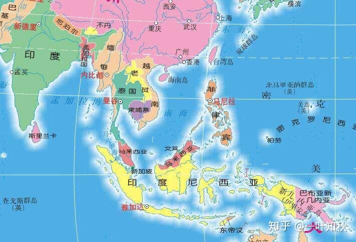 印尼的地理位置图片