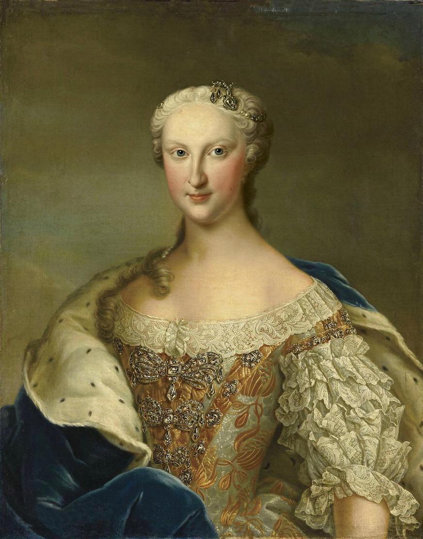 3,玛丽亚·安东妮娅·斐迪南达(1729-1785),1750年嫁给了萨丁尼亚国王