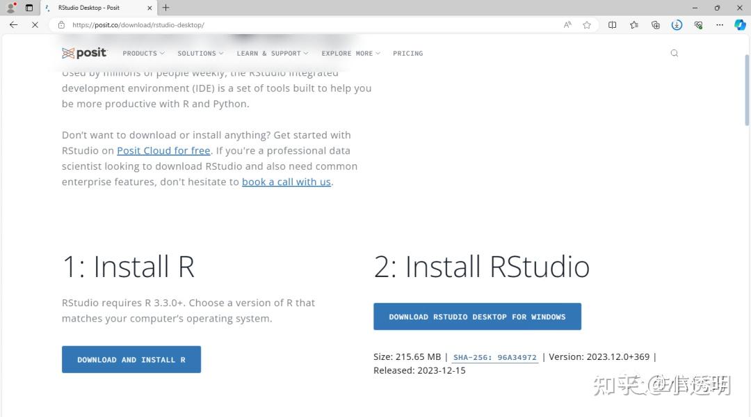 在你的windows电脑上搭建R环境 - 知乎