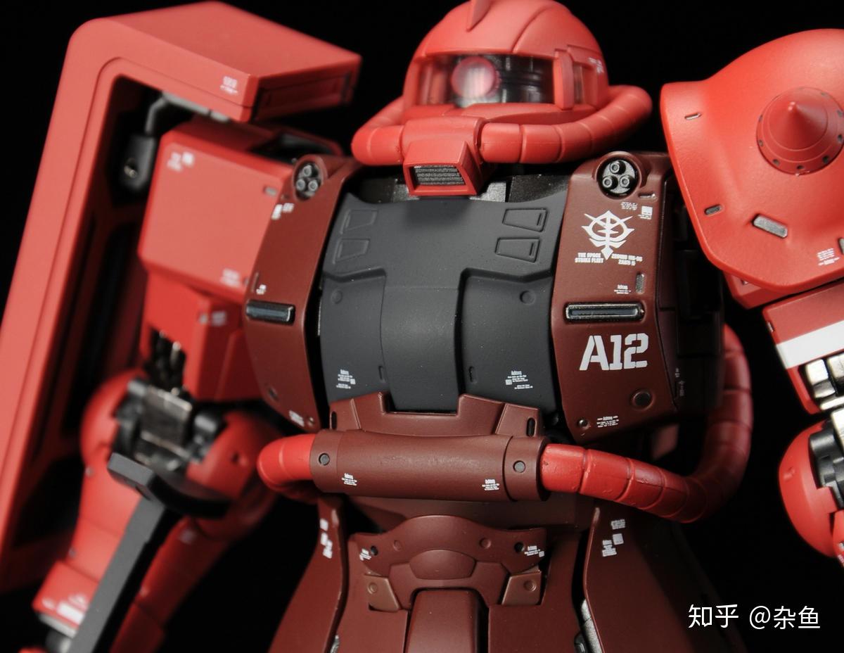 高达40周年买点啥? 万代 GFFMC MS-06S 夏亚专用扎古II - 知乎