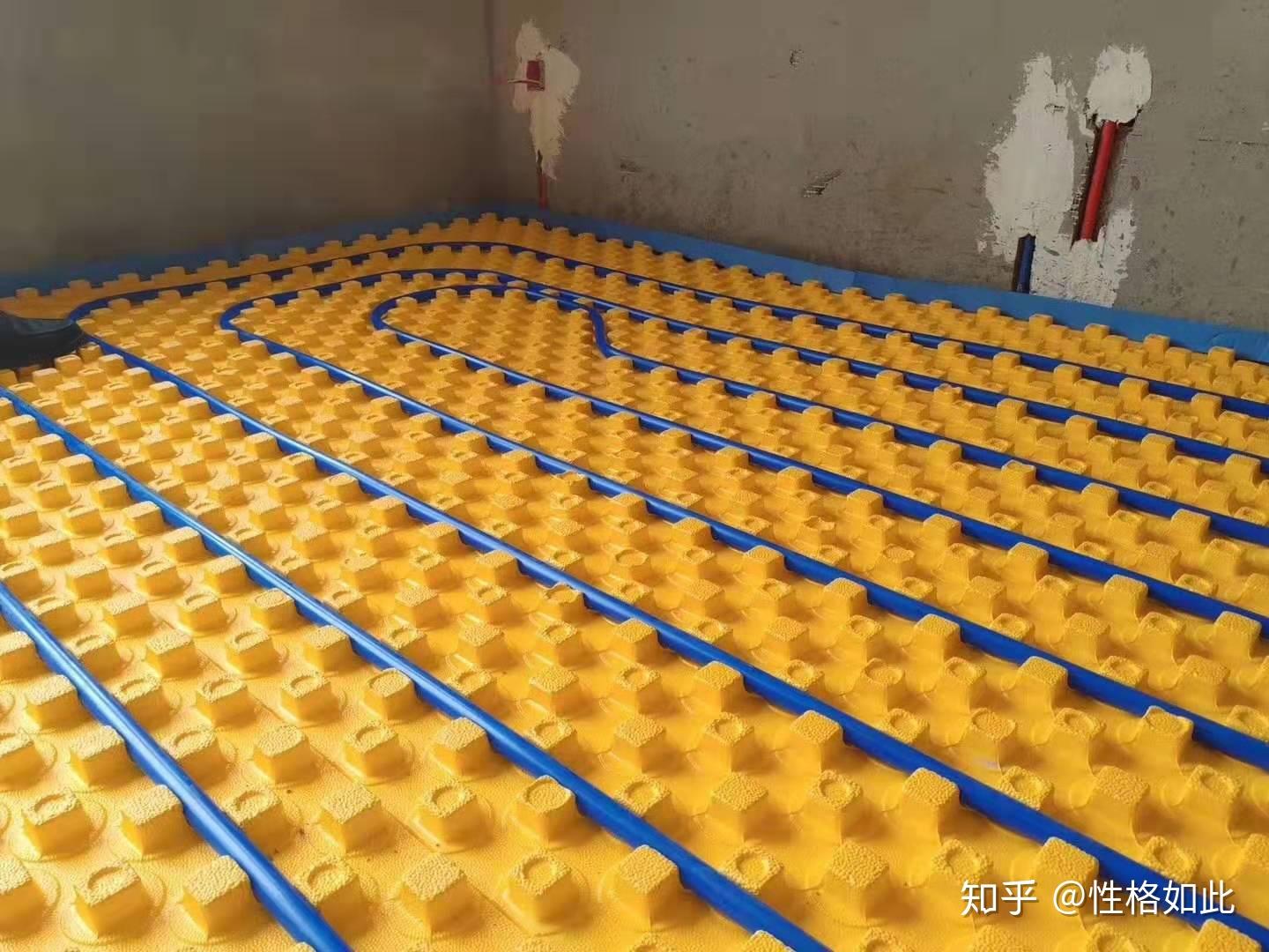 地暖模块的铺盖方法