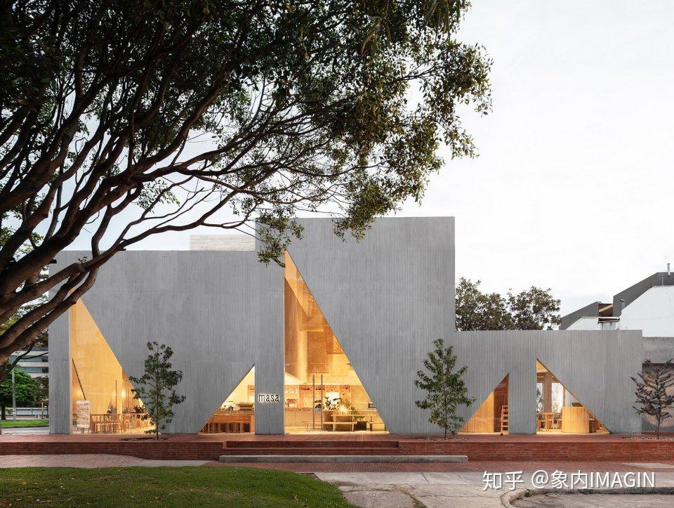 咖啡厅设计几何图案在建筑中的妙用