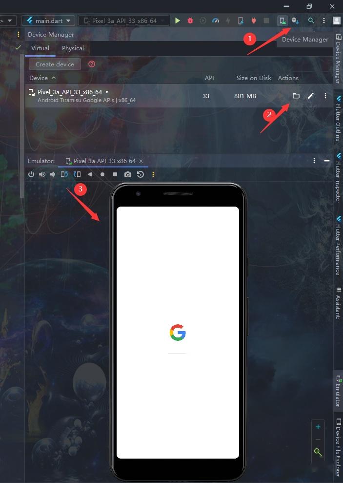 Python flutter app 
