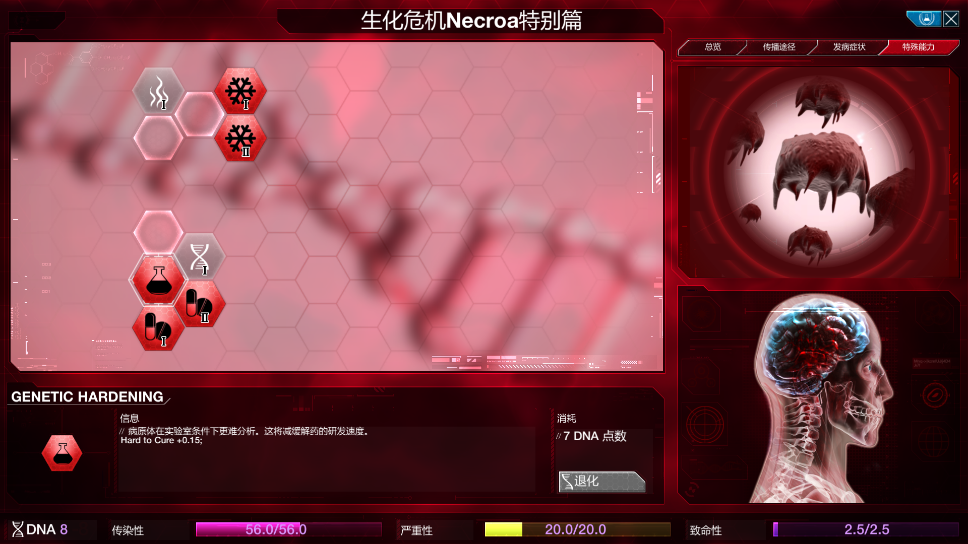 necroa病毒常常规激进流