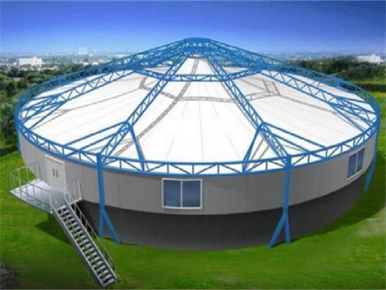 的不断加剧,对污水池采取反吊膜结构形式除臭已成为当下除臭的关键