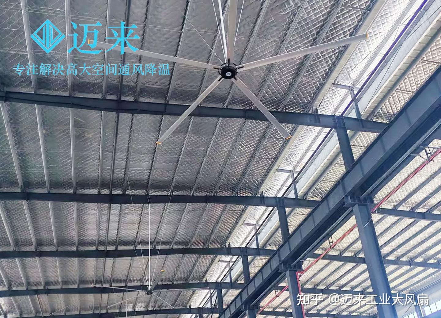 大型物流仓库装永磁大风扇，效果怎么样？