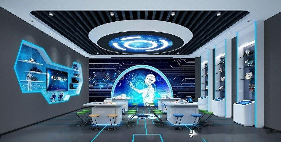 科技馆教室装修设计现代简约装潢风格的温馨感