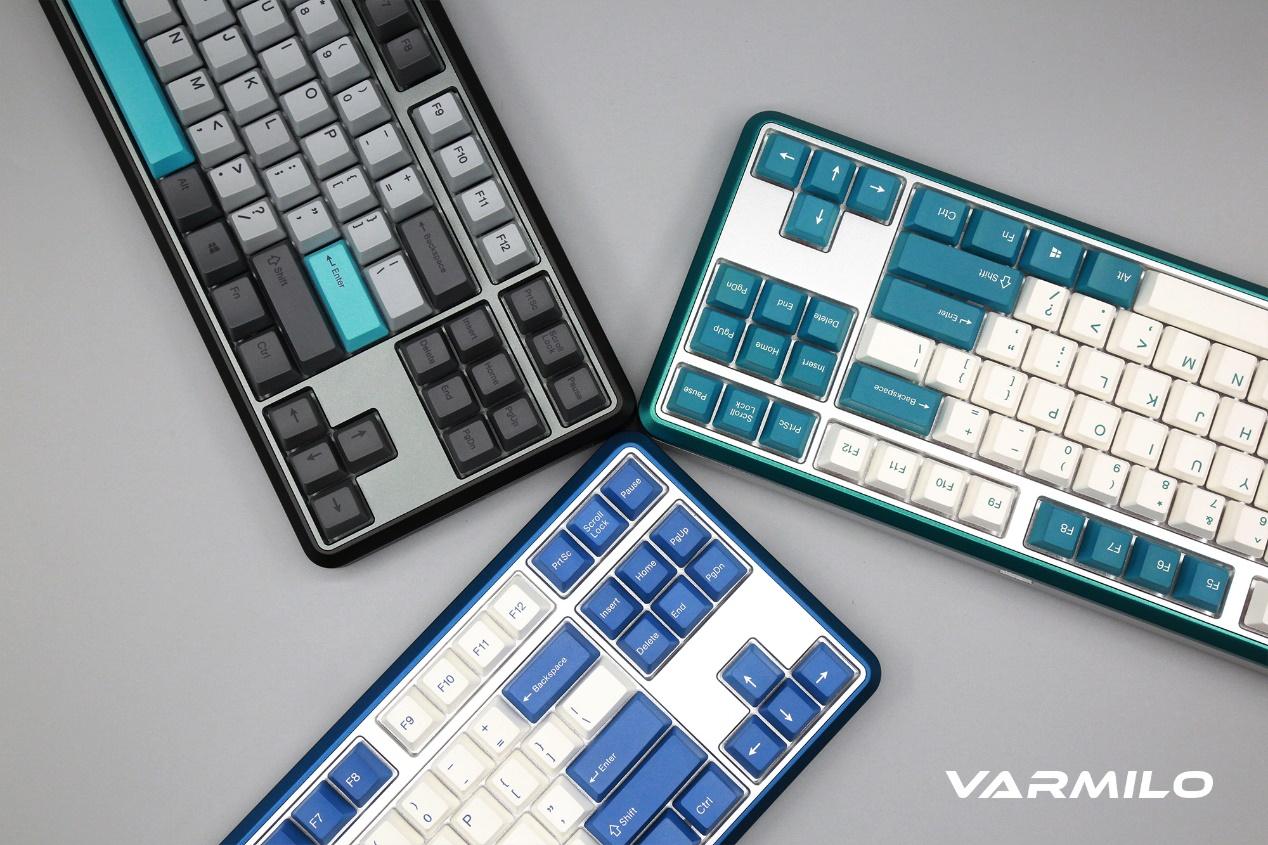 精准而优雅,阿米洛sword2全金属cnc静电容v2机械键盘