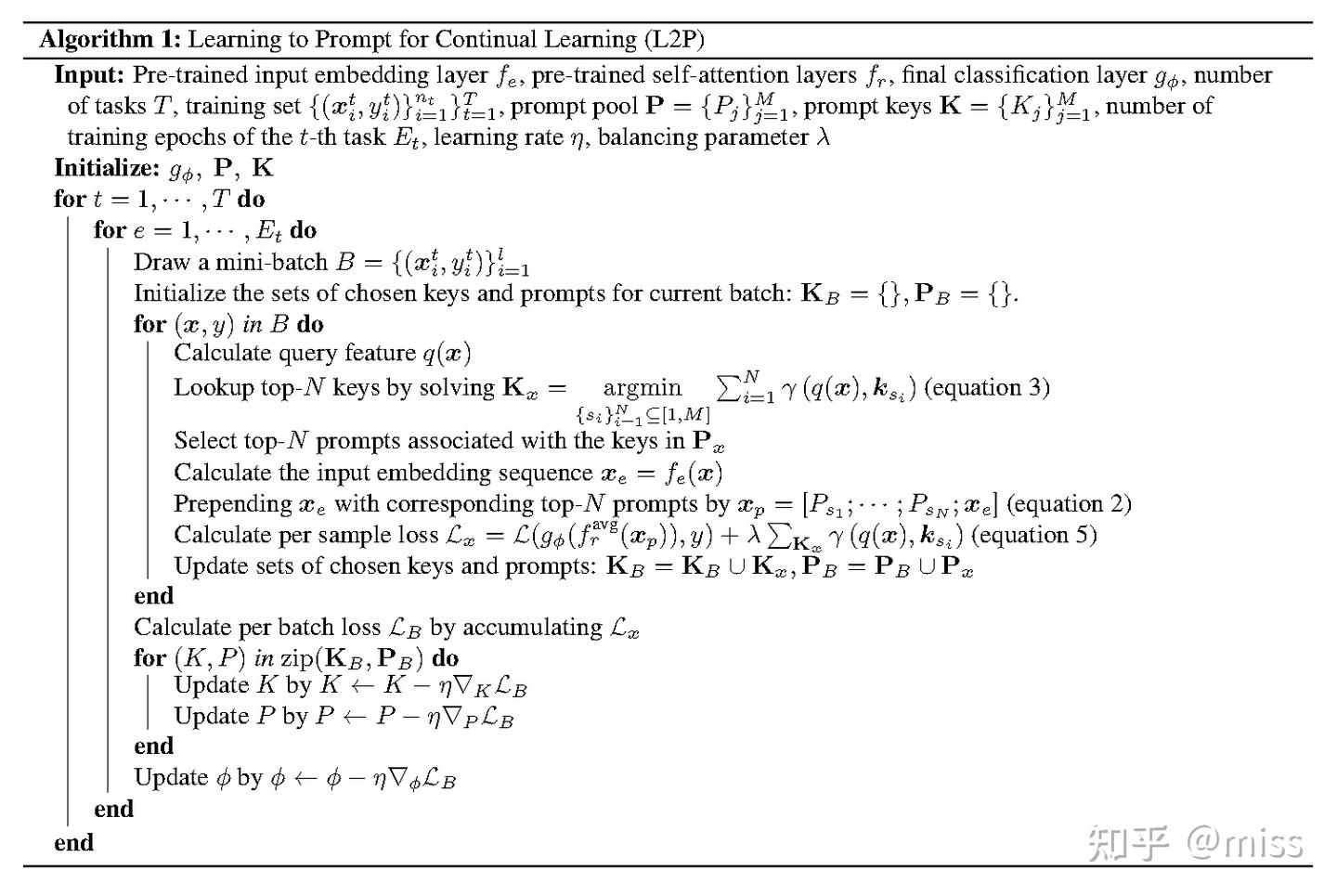 Learning to Prompt for Continual Learning - 知乎
