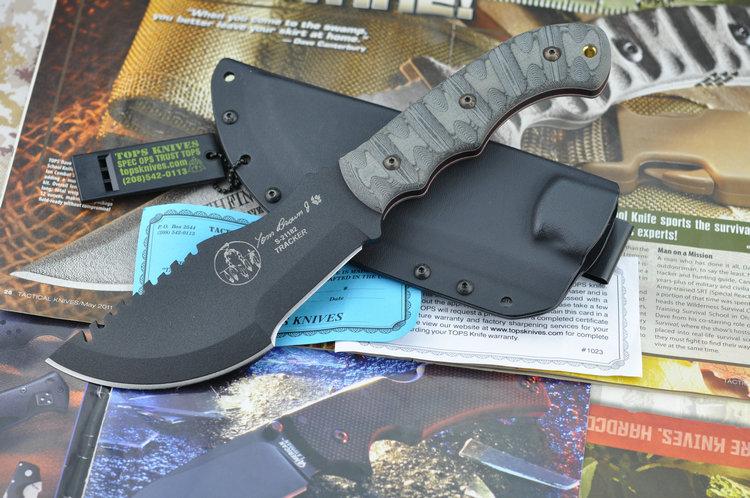 tops尖端技术tbt010rmt旷野之王追踪者大号直刀