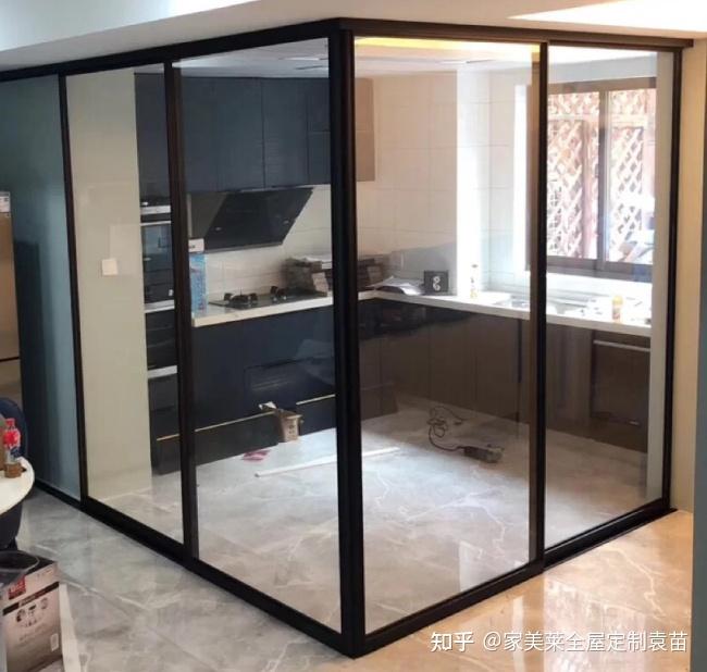 l型极窄推拉门怎么轻暖家人日常