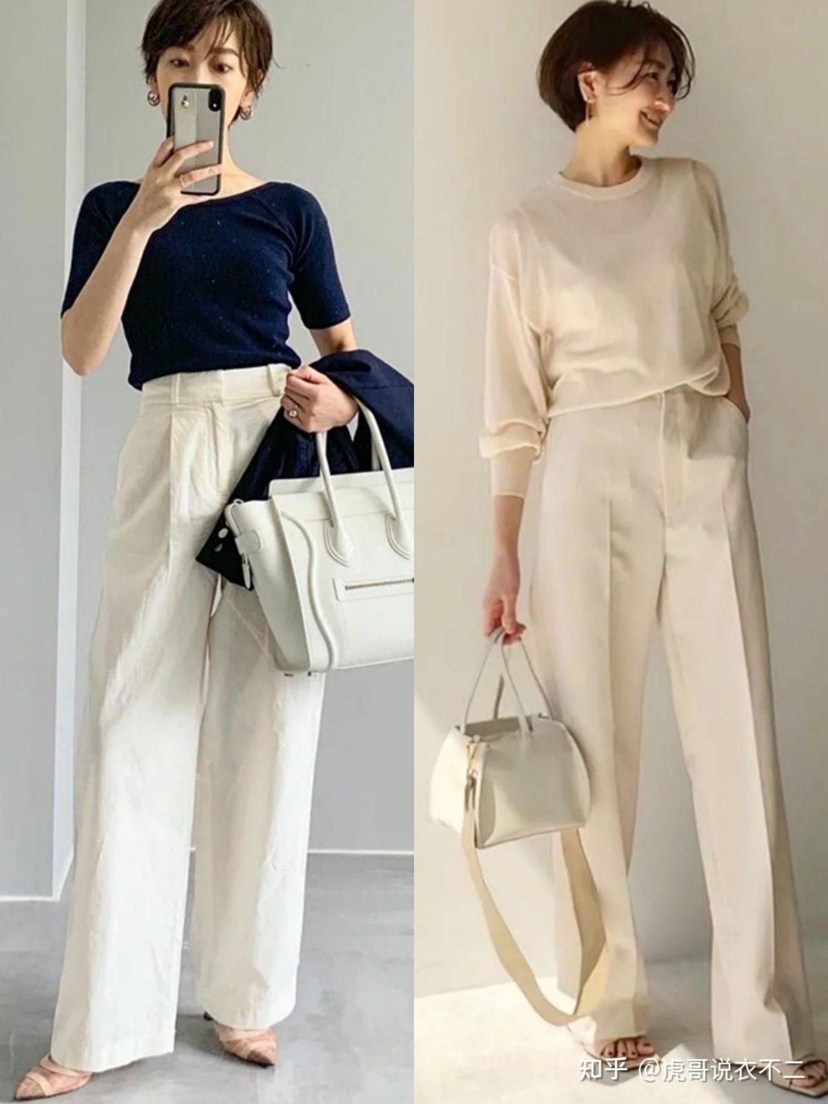 在配色上更是如此,奔四矮个女人在穿衣打扮时,尽量将全身颜色控制在