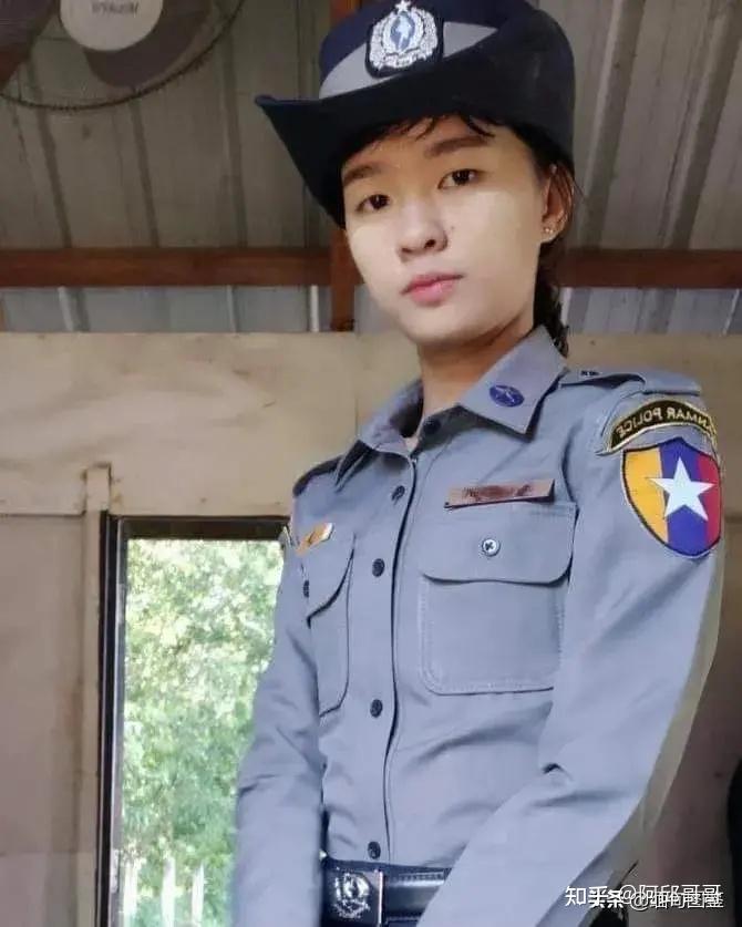 缅甸警服漂亮 - 知乎