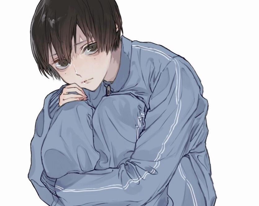 p站精选动漫插画那些年在篮球场呼风唤雨的学长