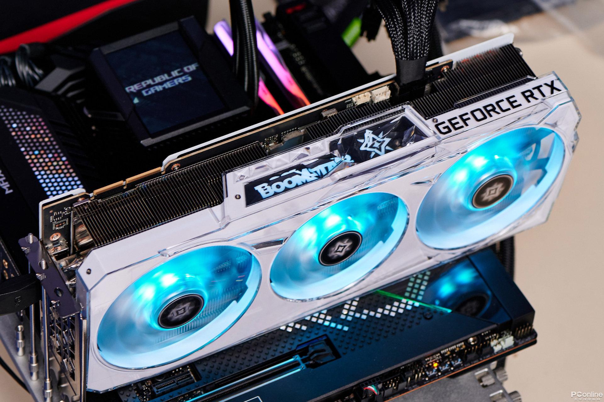 内容创作者的终极显卡影驰rtx3090ti星曜oc显卡图赏