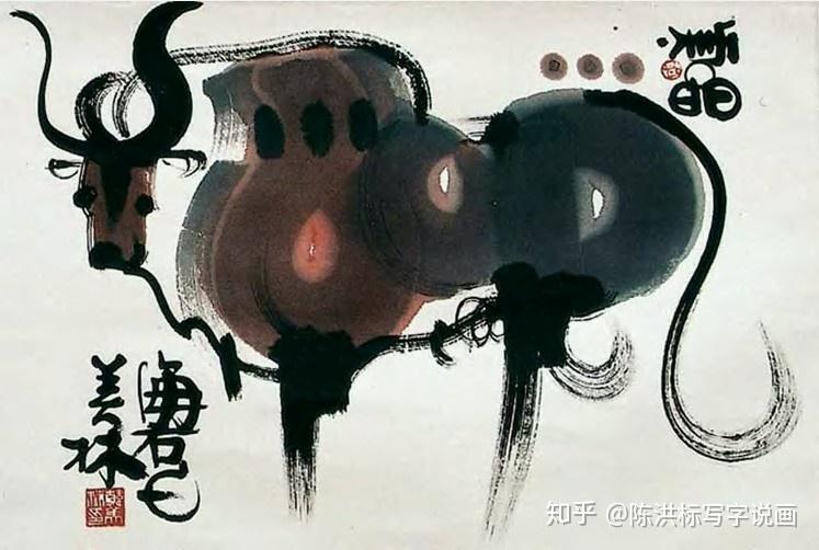 牛年台历不爱历代名家名作却爱他画的牛因他画的牛眼含深情