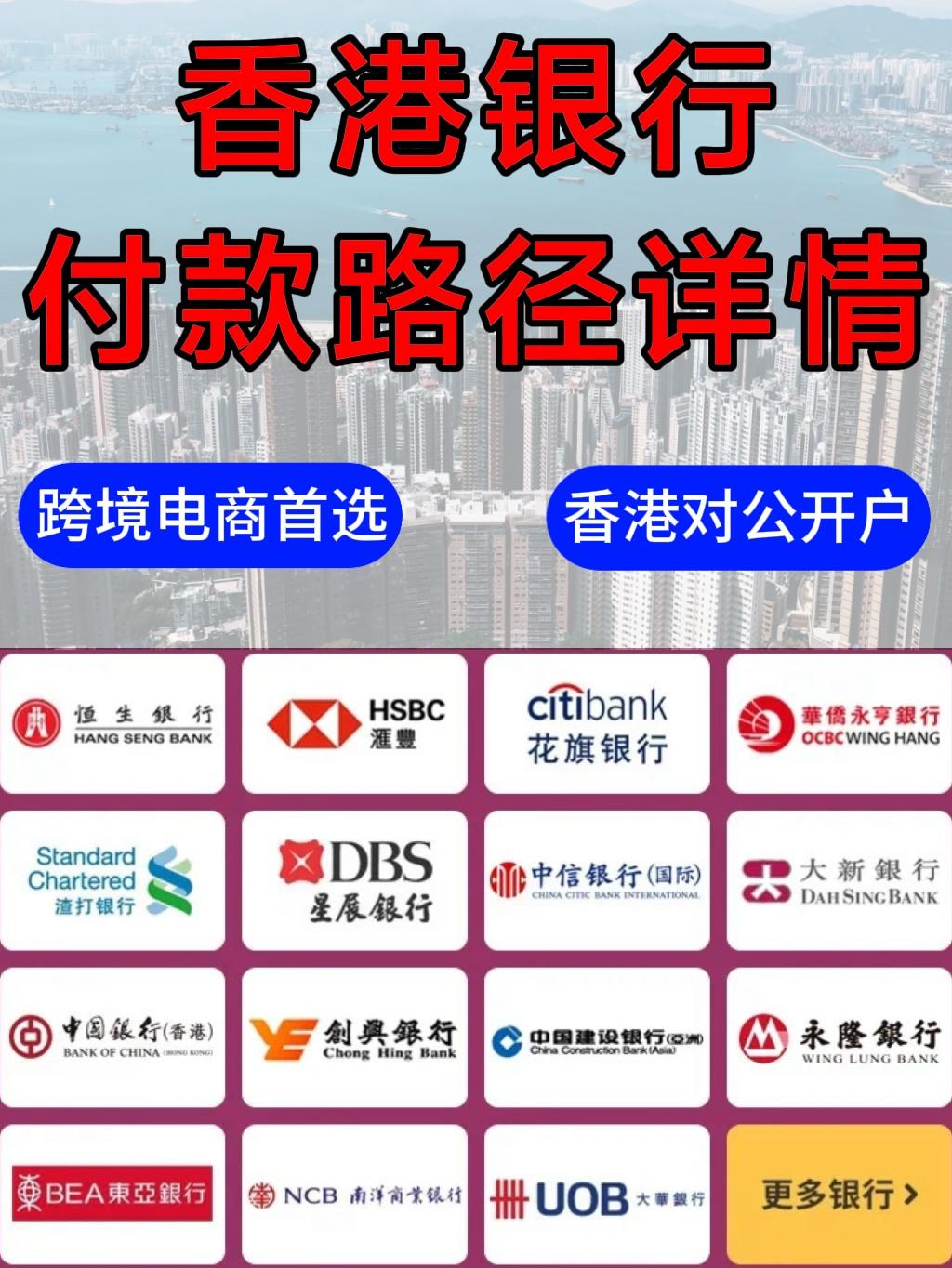 收藏推荐｜香港各大银行收付款路径详情- 知乎