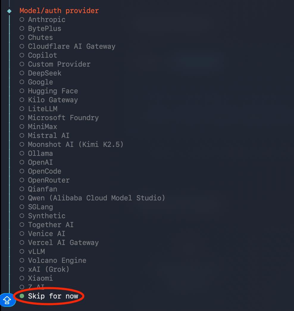 macOS 原生安装 OpenClaw 指南：一篇完成安装、配置与测试插图6
