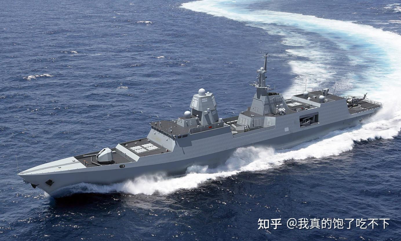 057隐形驱逐舰首度亮相,美国星座级护卫舰难逃厄运? - 知乎