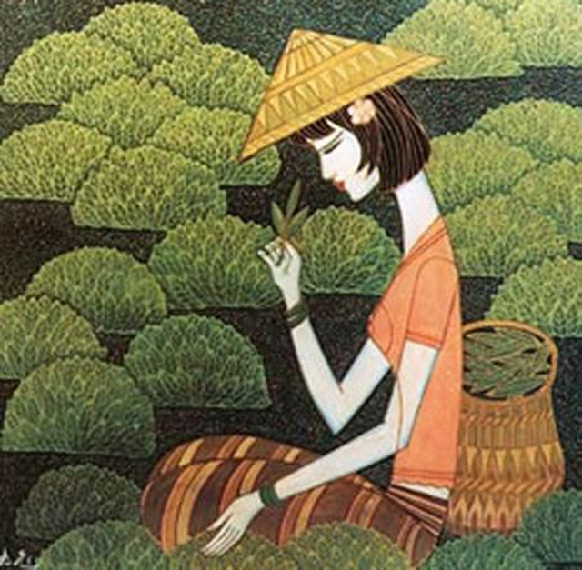 碧螺姑娘为救心上人用鲜血滋养茶树得名碧螺春