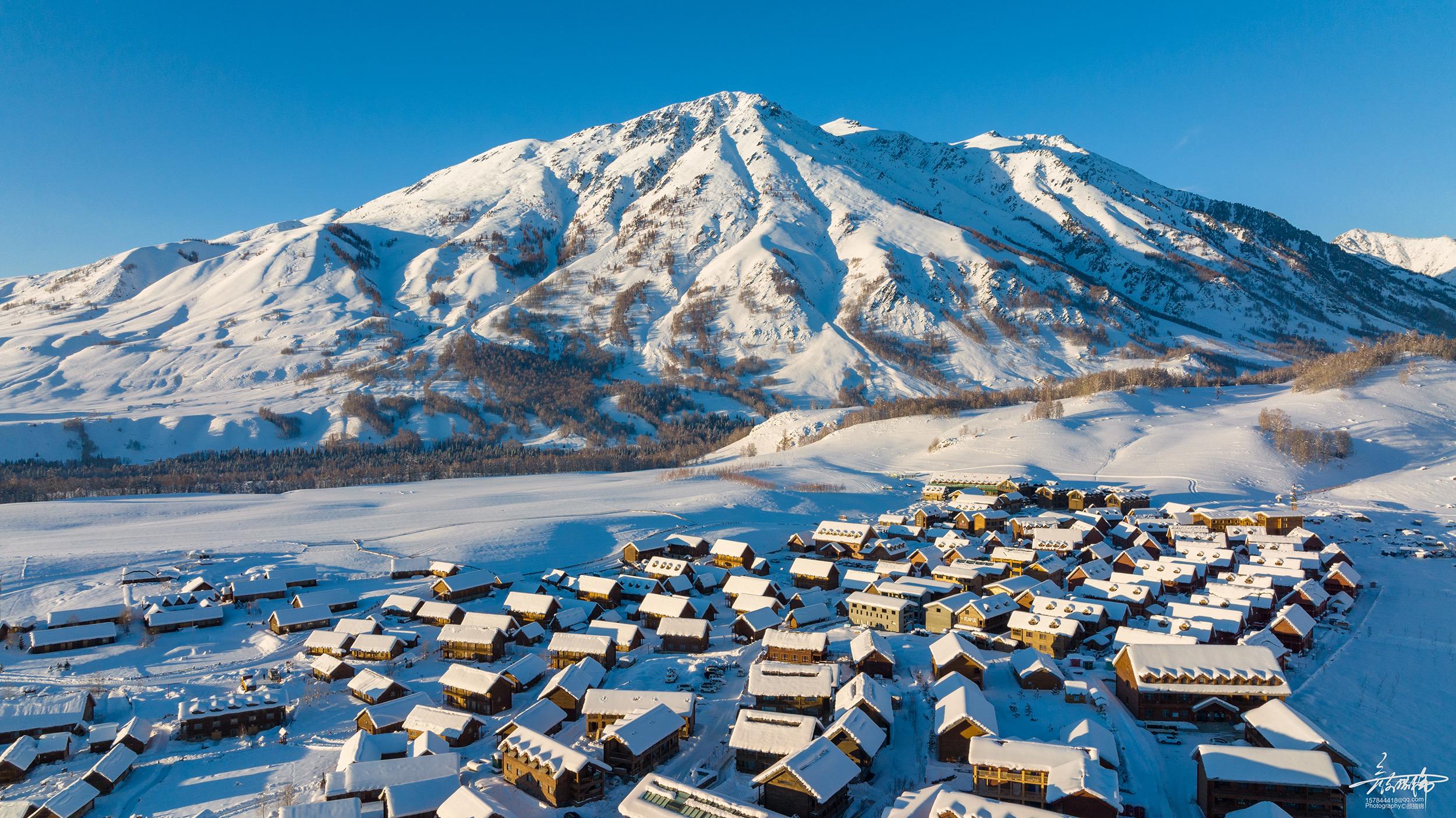 新疆旅行岁末的禾木凛冬已至