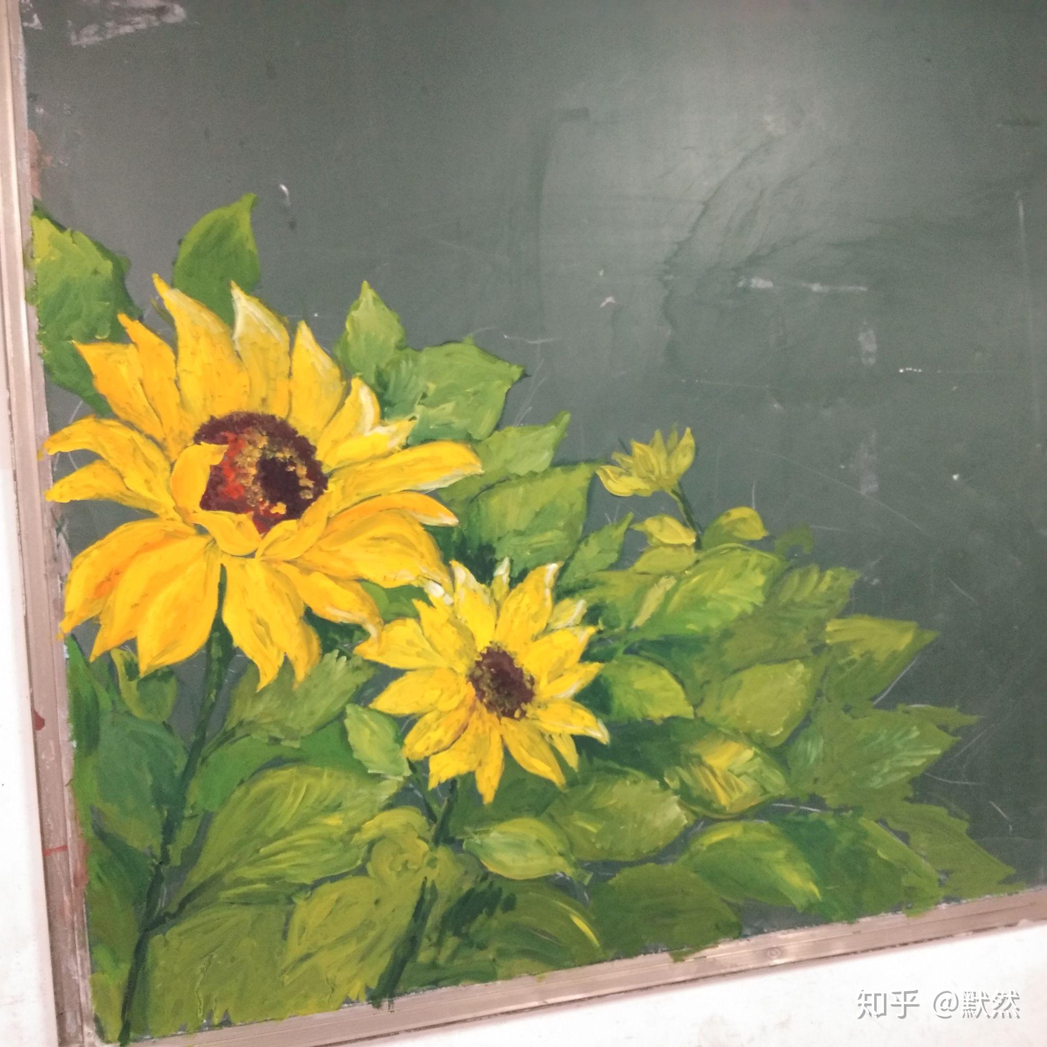 怎么用水粉话元旦主题黑板报