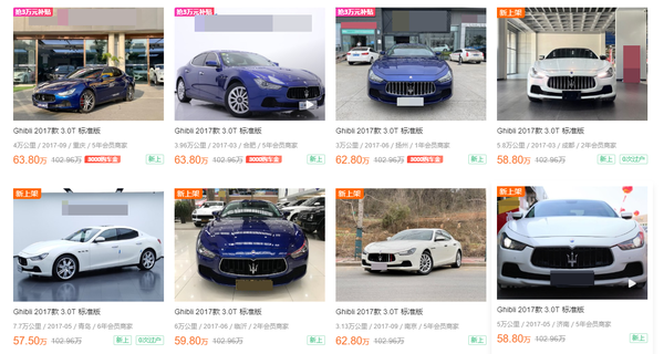 开了四年的玛莎拉蒂吉博力还能卖63w 卖家 车况精品 给油就飞 知乎