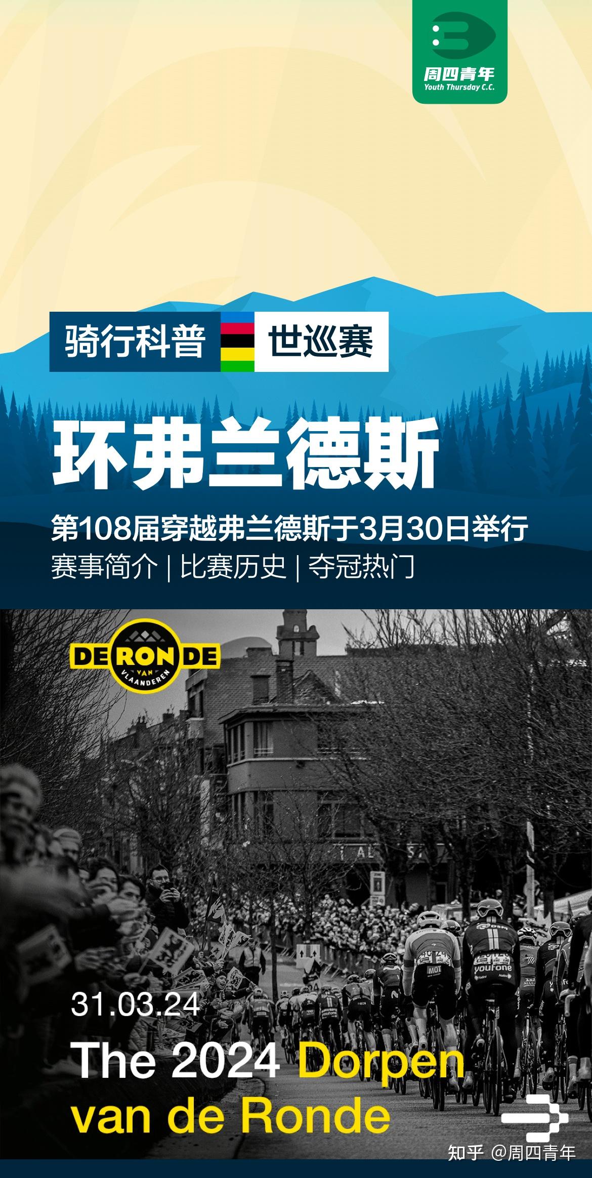 2024五大古典赛之一第108届环弗兰德斯介绍