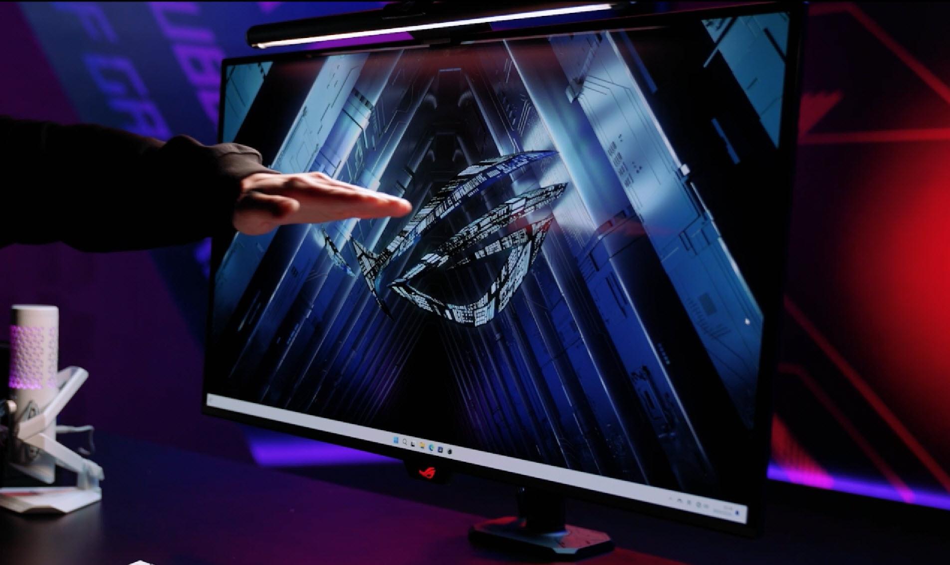 华硕rog新品发布会燃冬启航新品电竞显示器卓越之选