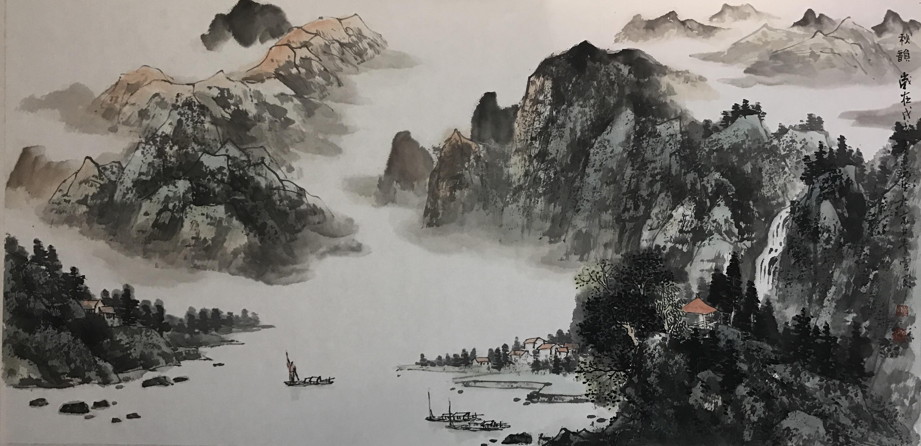 毕业于南京艺术学院中国画专业,拜南艺教授陈大羽,张文俊和李苇成为师