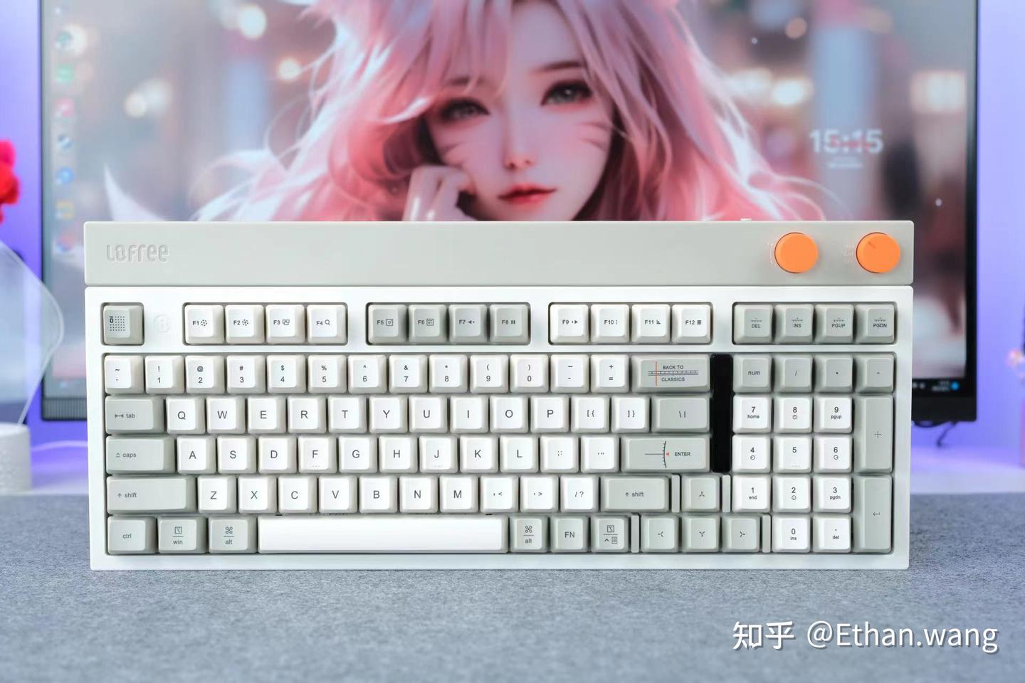 不复古不时尚，Lofree洛斐小方98三模机械键盘，带你回到80年代 - 知乎