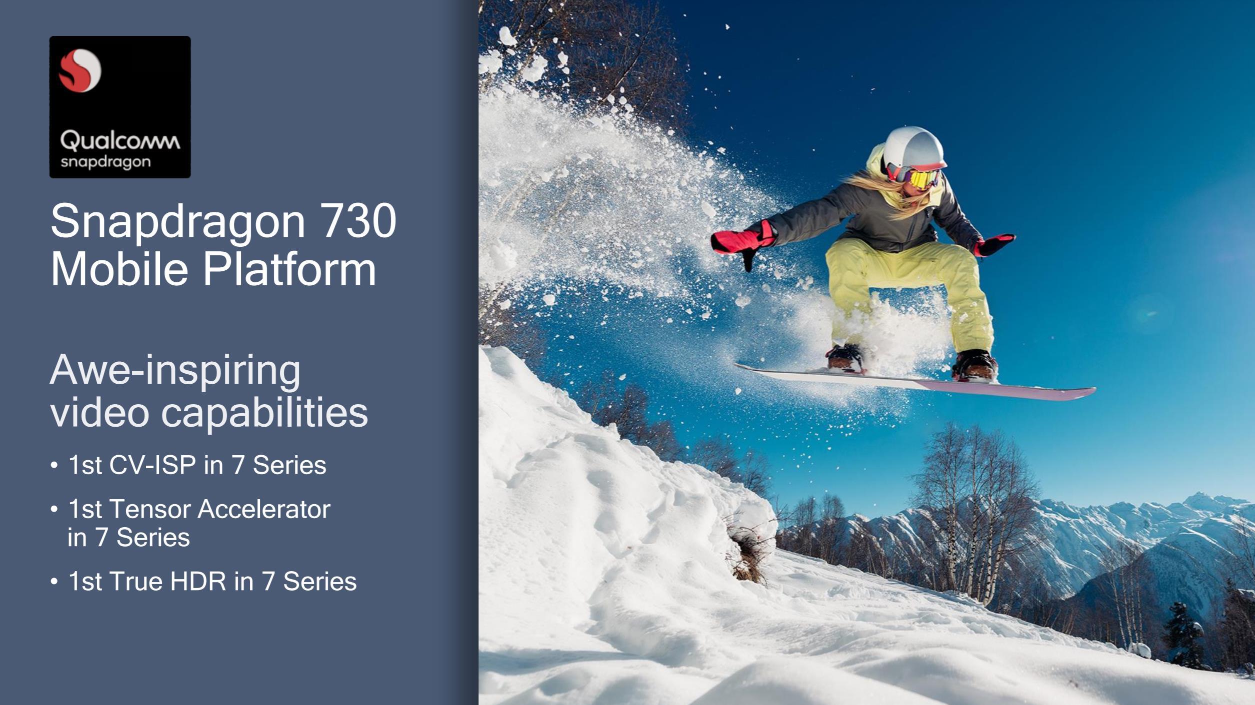 2×16bit 1866mhz lpddr4 ram,额外1mb系统缓存;adreno 618 gpu;kryo