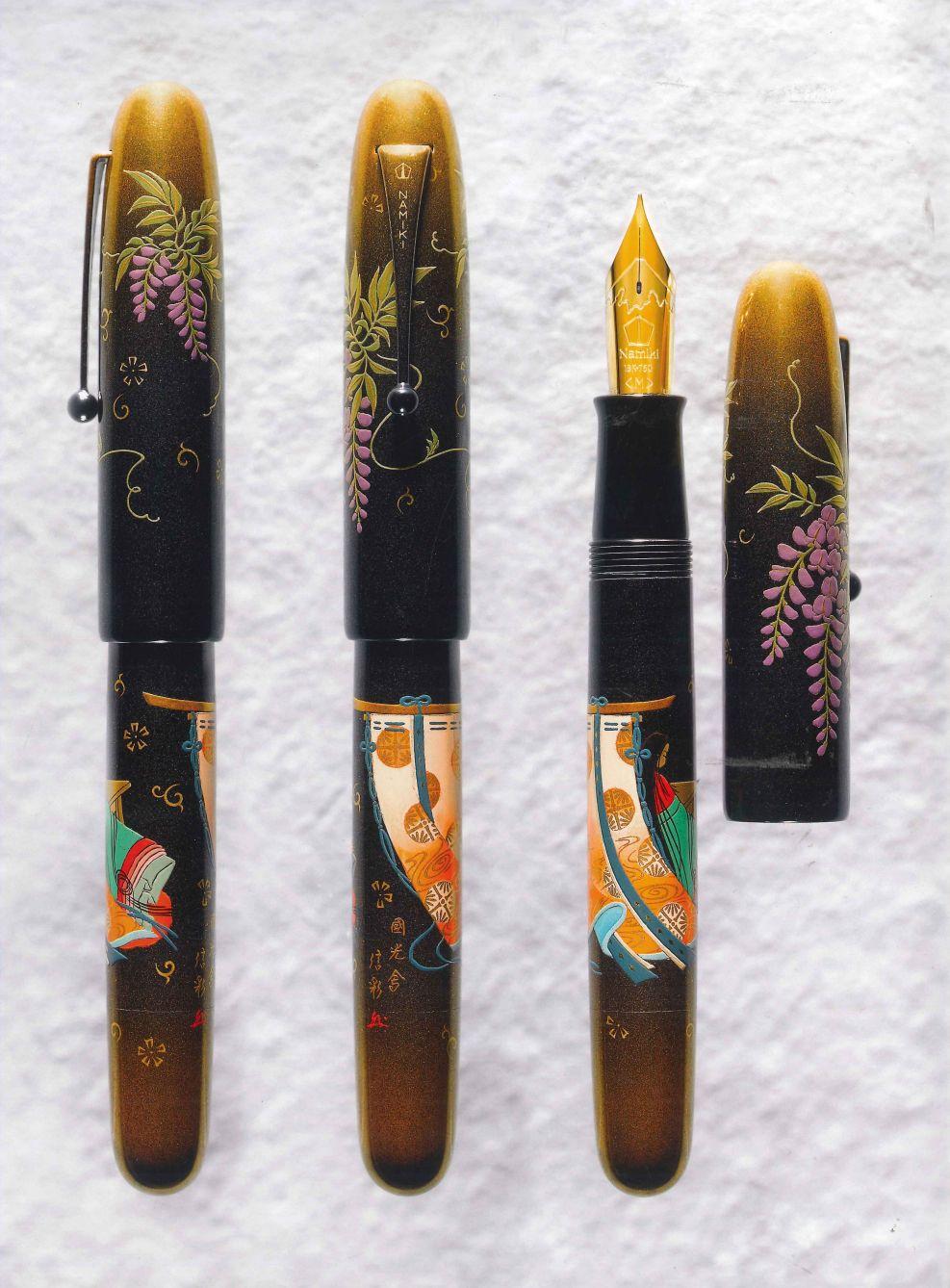 namiki最稀有的致敬人物系列莳绘钢笔排在首位的竟然是她走进莳绘