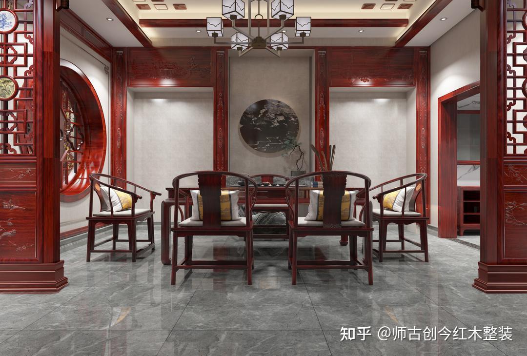 红木整装,“禅”与“茶艺”结合在一起 - 知乎